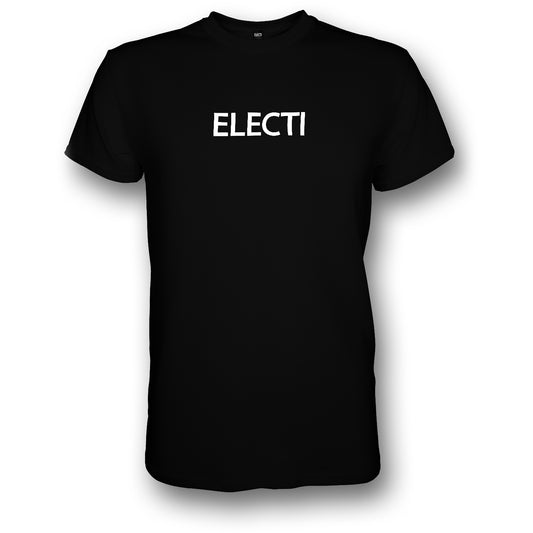 Electi Black Minimalist Tee