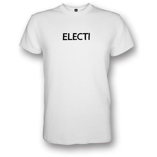 Electi White Minimalist Tee