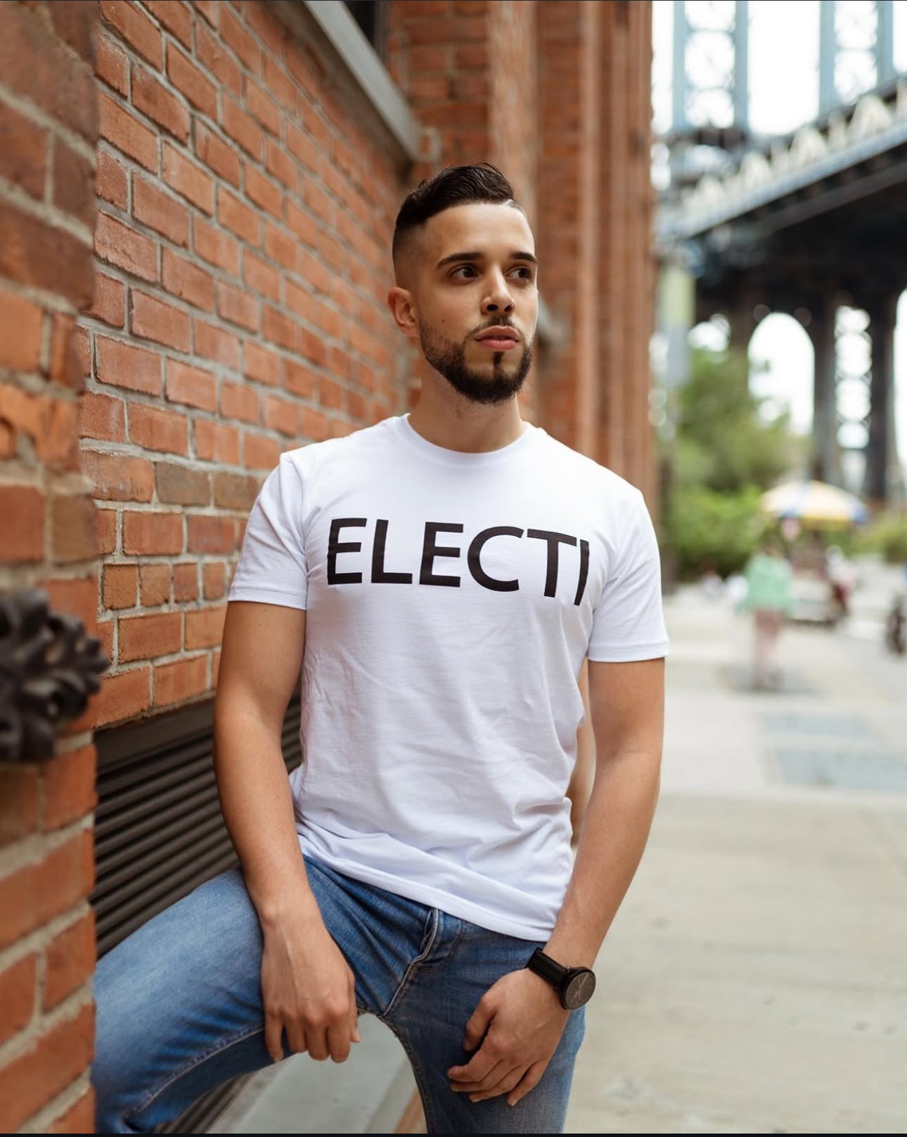 Electi White Bold Tee